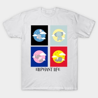 Elephant life transition T-Shirt